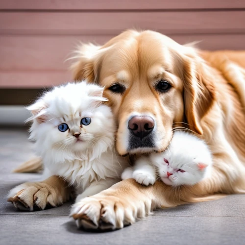 dog - cat friendship,dog and cat,pet vitamins & supplements,cute animals,tenderness,best friends,companionship,cat lovers,mother and son,affection,adopt a pet,mom and kittens,protecting,caregiver,dog cat,two friends,baby with mom,companion dog,a heart for animals,little boy and girl