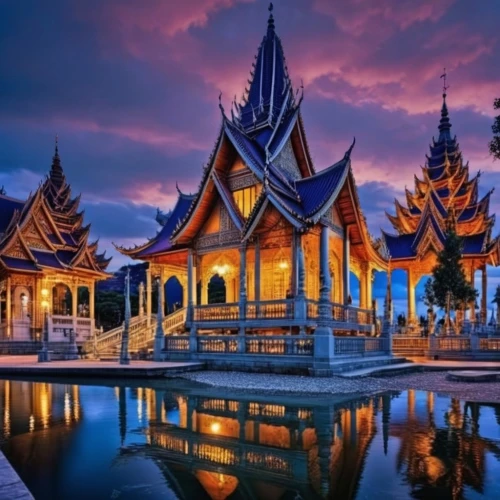 thai temple,buddhist temple complex thailand,thai,asian architecture,thailand,thailad,southeast asia,buddhist temple,cambodia,chiang rai,grand palace,thai cuisine,white temple,chiang mai,thai buddha,vientiane,pagoda,south east asia,wat huay pla kung,laos