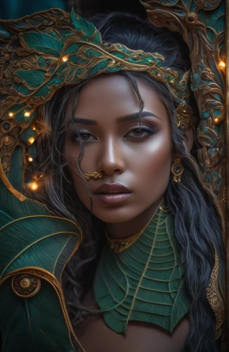 fantasy portrait,mystical portrait of a girl,portrait background,fantasy art,custom portrait,tiana,elven,celtic queen,anahata,faery,cleopatra,the enchantress,ancient egyptian girl,dryad,world digital painting,sorceress,faerie,masquerade,romantic portrait,medusa,Photography,General,Fantasy