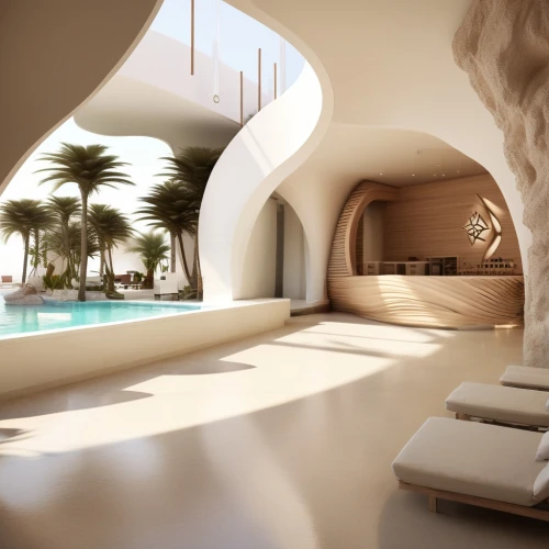 3d rendering,luxury home interior,futuristic architecture,penthouse apartment,interior modern design,render,dunes house,3d rendered,luxury property,modern living room,futuristic art museum,3d render,jewelry（architecture）,luxury home,holiday villa,roof landscape,modern architecture,luxury bathroom,pool house,cubic house