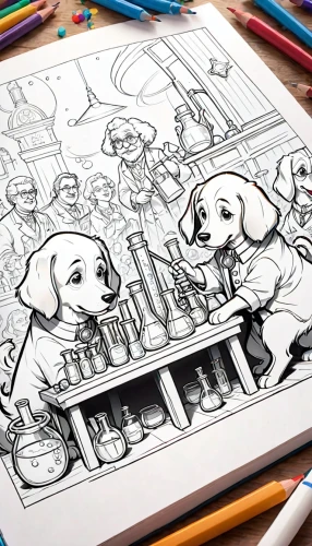 dog line art,dog illustration,line art animals,coloring pages kids,coloring page,dog drawing,kids illustration,coloring pages,coloring picture,coloring for adults,coloring book for adults,hand-drawn illustration,children drawing,line art children,dog cartoon,pencils,color dogs,pencil frame,pencil art,dog cafe,Anime,Anime,Cartoon