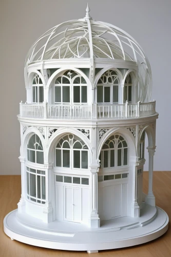 musical dome,cake stand,bay window,model house,insect house,pop up gazebo,gazebo,greenhouse cover,dolls houses,roof domes,conservatory,dome roof,greenhouse,round house,sugar house,roof lantern,frame house,snow globe,bird cage,dormer window,Illustration,Retro,Retro 03
