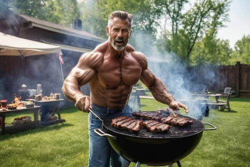 barbeque,barbecue,bbq,grilling,barbeque grill,barbecue grill,outdoor grill,bodybuilding supplement,shashlik,steaks on the grill,meat kane,bodybuilding,summer bbq,carne asada,pork barbecue,outdoor cooking,meat skewer,men chef,steaks,body building,Photography,General,Natural