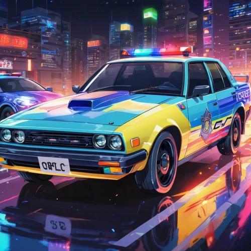 toyota ae85,80s,toyota corolla,corolla,patrol cars,80's design,1980's,police car,sheriff car,tokyo city,nissan skyline,police cars,3d car wallpaper,1980s,1986,retro,chevrolet opala,volkswagen scirocco,retro car,toyota corolla e120,Illustration,Japanese style,Japanese Style 03