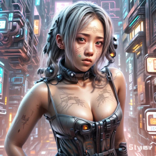 cyberpunk,cybernetics,cyborg,sci fiction illustration,scifi,sci fi,steampunk,cyber,biomechanical,sci - fi,sci-fi,streampunk,hong,dystopia,game illustration,humanoid,ai,dystopian,futuristic,world digital painting