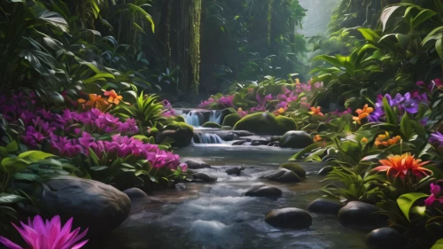 tropical bloom,tropical floral background,tropical jungle,tropical flowers,flower water,rain forest,rainforest,vietnam,water plants,maui,tunnel of plants,bromeliaceae,nature garden,garden of eden,splendor of flowers,tropical island,fairy forest,nature landscape,lilies of the valley,exotic plants,Photography,General,Natural