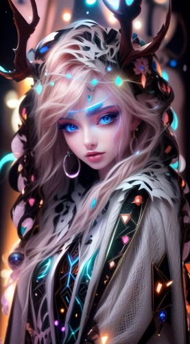 the snow queen,fantasy portrait,elsa,mystical portrait of a girl,alice,fantasy art,faerie,ice queen,faery,the enchantress,elven,winterblueher,christmasstars,suit of the snow maiden,elf,fantasy picture,luminous,libra,fairy queen,antasy