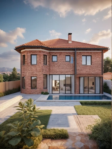3d rendering,brick house,villa,modern house,render,family home,core renovation,residential house,luxury property,floorplan home,large home,luxury home,frame house,house drawing,holiday villa,residence,beautiful home,smart home,roman villa,3d render,Photography,General,Commercial