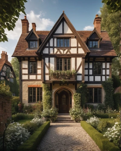 tudor,elizabethan manor house,estate agent,knight house,dandelion hall,country estate,beautiful home,victorian,manor,england,country house,victorian style,half timbered,half-timbered,garden elevation,henry g marquand house,sussex,stately home,witch's house,victorian house,Photography,General,Natural