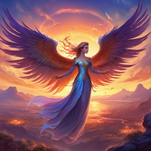 archangel,guardian angel,angel,the archangel,angel wings,angel wing,angelology,uriel,winged heart,fallen angel,angel of death,fire angel,angelic,dove of peace,harpy,business angel,baroque angel,angel girl,winged,fantasy picture,Illustration,Realistic Fantasy,Realistic Fantasy 01