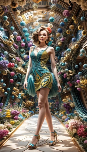 cinderella,alice in wonderland,world digital painting,social,fantasy art,image manipulation,3d fantasy,fantasy picture,digital compositing,alice,photomanipulation,wonderland,photo manipulation,hoopskirt,rolls of fabric,sci fiction illustration,photoshop manipulation,quinceañera,pageant,crinoline