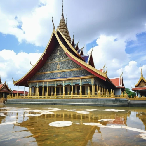 buddhist temple complex thailand,dhammakaya pagoda,thai temple,vientiane,grand palace,cambodia,chiang rai,chiang mai,laos,phra nakhon si ayutthaya,wat huay pla kung,inle lake,kuthodaw pagoda,buddhist temple,myanmar,thai,somtum,mekong,theravada buddhism,asian architecture,Photography,General,Realistic