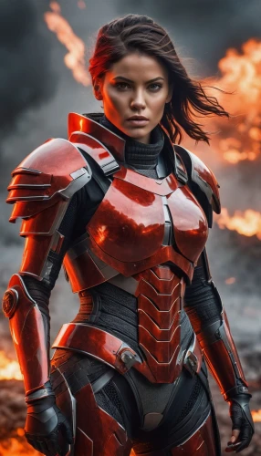 female warrior,woman fire fighter,katniss,fiery,warrior woman,fire angel,fire siren,flame robin,fire background,inferno,magma,digital compositing,red super hero,scarlet witch,strong woman,firebrat,photoshop manipulation,spartan,red,strong women,Photography,General,Sci-Fi