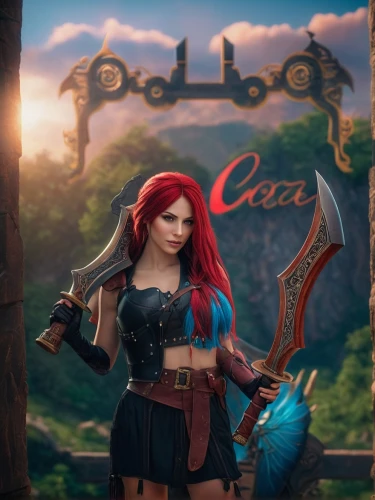 elza,ariel,fantasia,show off aurora,catarina,fantasy picture,3d fantasy,celtic queen,merida,caerula,dusk background,pixie,fantasy woman,monsoon banner,cosplay image,cg artwork,cuirass,cassia,piper,kora,Photography,General,Fantasy