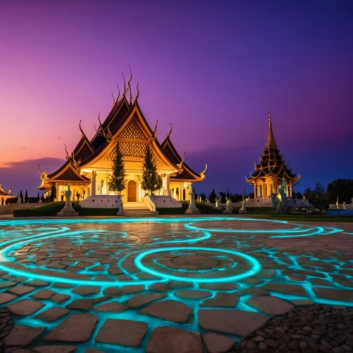 buddhist temple complex thailand,thai temple,grand palace,phra nakhon si ayutthaya,chiang rai,thailand,thai,cambodia,chiang mai,dhammakaya pagoda,vientiane,thai pattern,buddhist temple,southeast asia,white temple,thai buddha,thailad,asian architecture,ayutthaya,bangkok,Photography,General,Realistic