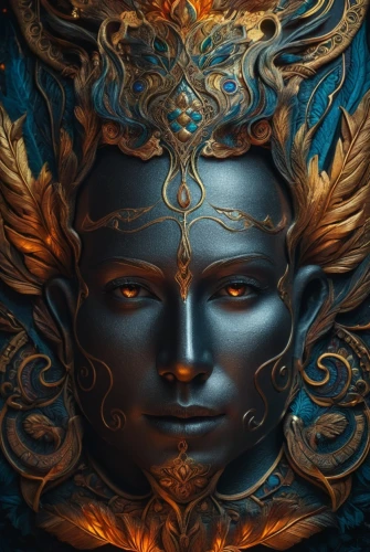 golden mask,shiva,garuda,avatar,buddha,god shiva,lakshmi,fantasy portrait,masquerade,lord shiva,nataraja,sun god,light mask,golden crown,venetian mask,medusa,tantra,aura,somtum,fantasy art,Photography,General,Fantasy
