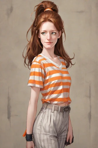 clementine,kids illustration,child portrait,girl in t-shirt,painter doll,redhead doll,girl portrait,female doll,portrait of a girl,pippi longstocking,lilian gish - female,girl drawing,child girl,girl in a long,murcott orange,artist doll,illustrator,girl with cloth,cinnamon girl,fashion doll,Digital Art,Comic