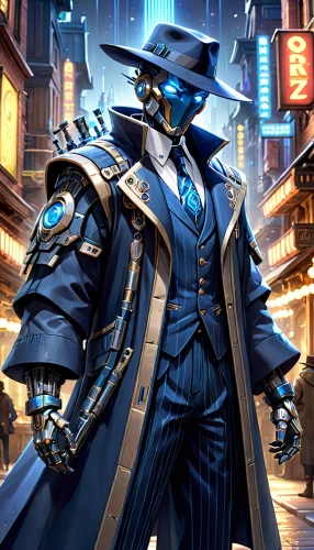 steampunk,dodge warlock,magistrate,guy fawkes,suit of spades,gunfighter,black city,gentlemanly,detective,gentleman icons,masquerade,investigator,clockmaker,ringmaster,de ville,pandemic,imperial coat,smooth criminal,rorschach,hatter,Anime,Anime,Cartoon