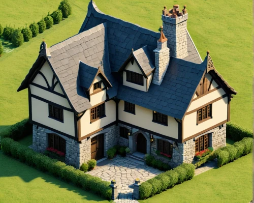 new england style house,victorian house,large home,crispy house,build a house,two story house,house shape,small house,little house,country house,miniature house,house roofs,country estate,house roof,grass roof,model house,traditional house,beautiful home,house,victorian,Unique,3D,Isometric