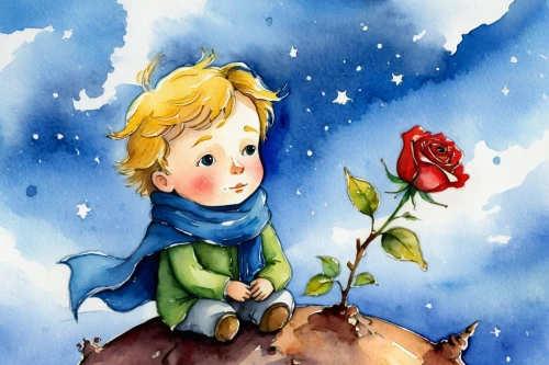 kids illustration,fairy tale character,children's fairy tale,children's background,watercolor painting,winter rose,cute cartoon image,rose flower illustration,link,fairytale characters,watercolor,tyrion lannister,watercolor background,david-lily,fairy tale,a collection of short stories for children,little boy,peter rabbit,little red riding hood,jrr tolkien,Art,Artistic Painting,Artistic Painting 41