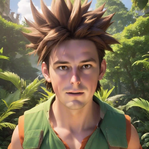 male character,male elf,tarzan,disney character,syndrome,forest man,main character,ken,monkey island,shallot,tangelo,the green coconut,forest king lion,avatar,the leaves of chestnut,head of lettuce,spike,peter i,the face of god,green skin,Photography,Natural