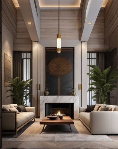 fire place,fireplace,modern living room,living room,fireplaces,luxury home interior,modern decor,apartment lounge,livingroom,contemporary decor,interior modern design,sitting room,interior design,3d rendering,penthouse apartment,home interior,interior decor,interior decoration,wooden beams,family room,Photography,General,Realistic