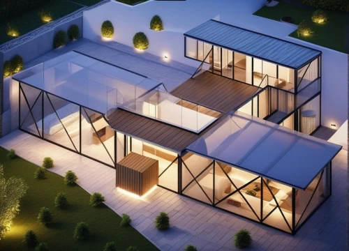 cubic house,3d rendering,modern house,frame house,modern architecture,cube house,smart home,glass facade,isometric,contemporary,render,house drawing,luxury property,eco-construction,smart house,luxury home,architect plan,danish house,structural glass,3d render,Photography,General,Realistic