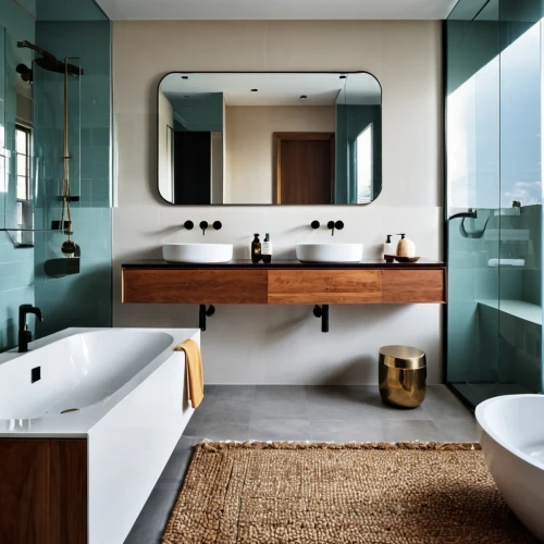 modern minimalist bathroom,luxury bathroom,washbasin,bathroom,bathroom cabinet,bathroom sink,bathtub,tub,shower bar,faucets,wash basin,bathtub accessory,contemporary decor,interior modern design,modern decor,tile kitchen,plumbing fixture,washroom,basin,ceramic tile,Photography,General,Realistic