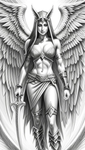 archangel,the archangel,goddess of justice,cybele,dark angel,angel line art,female warrior,warrior woman,angelology,angel of death,athena,death angel,black angel,angel,angel wings,angel wing,fantasy woman,business angel,priestess,angels of the apocalypse