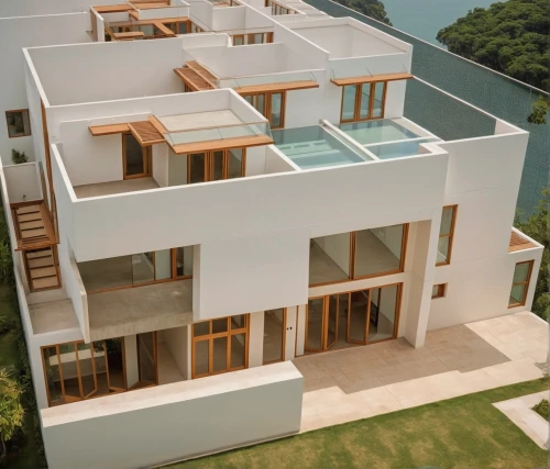 modern house,dunes house,holiday villa,3d rendering,build by mirza golam pir,modern architecture,residential house,two story house,cubic house,luxury property,floorplan home,frame house,eco-construction,block balcony,private house,tropical house,cube house,thermal insulation,luxury home,glass facade,Photography,General,Realistic