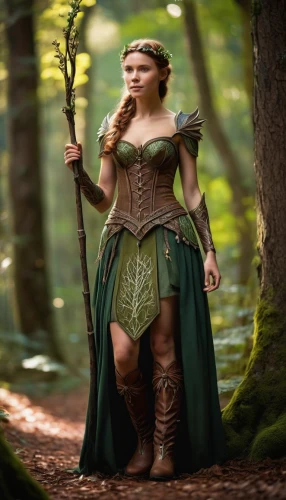 wood elf,celtic queen,fae,the enchantress,female warrior,elven,fantasy woman,faery,faerie,dryad,warrior woman,elven forest,fantasy picture,druid,elf,elves,fairy tale character,heroic fantasy,ballerina in the woods,celtic woman,Photography,General,Cinematic