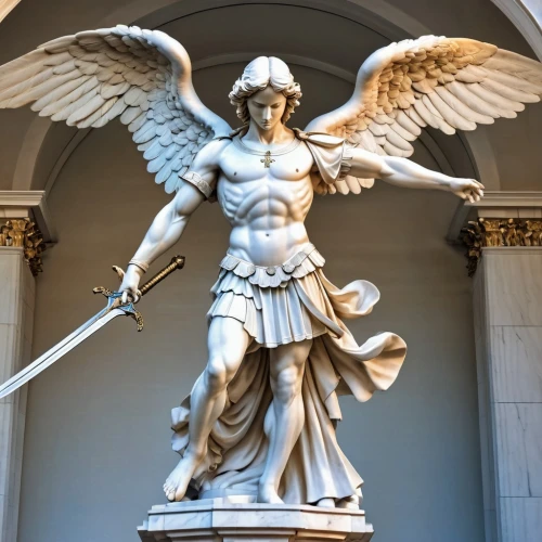 eros statue,caduceus,archangel,angel moroni,the archangel,perseus,figure of justice,angel statue,justitia,business angel,the statue of the angel,baroque angel,the angel with the cross,guardian angel,statue of hercules,messenger of the gods,eros,angel figure,poseidon,apollo,Photography,General,Realistic