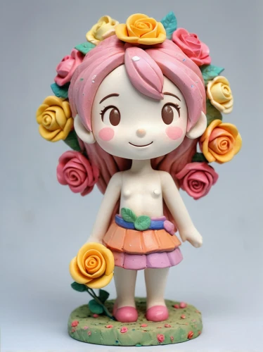 clay doll,artist doll,porcelain rose,handmade doll,dahlia pinata,doll figure,wind-up toy,plush figure,acerola,candy island girl,japanese doll,cloth doll,painter doll,rose clover,figurine,felt flower,3d figure,anemone hupehensis september charm,kotobukiya,flower fairy,Illustration,Japanese style,Japanese Style 02