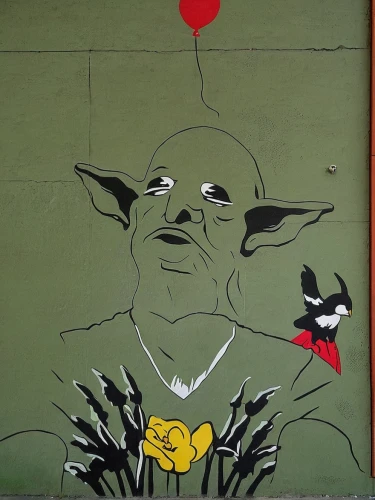 yoda,streetart,urban street art,street art,graffiti art,grafitti,grafiti,wall painting,budha,wall paint,mural,street artist,urban art,painted wall,grafitty,stencil,street artists,ogre,berlin-kreuzberg,goblin,Conceptual Art,Graffiti Art,Graffiti Art 12