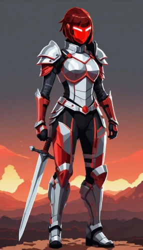 knight armor,armored,armored animal,knight,spartan,armor,evangelion evolution unit-02y,crusader,bolt-004,knight star,armour,mercenary,red background,bot icon,red chief,heavy armour,red,evangelion unit-02,iron mask hero,alien warrior,Unique,Pixel,Pixel 01