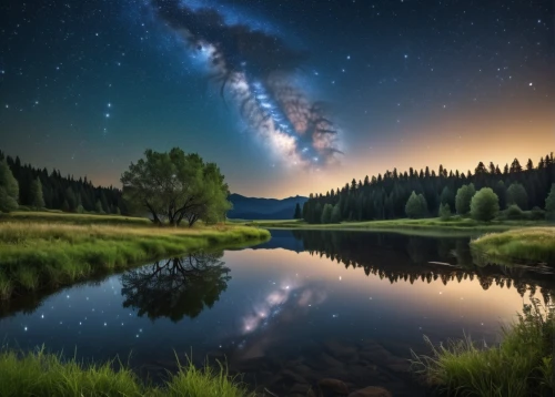 the milky way,milky way,milkyway,astronomy,the night sky,night sky,lassen volcanic national park,mirror in the meadow,night image,heaven lake,starry night,perseid,salt meadow landscape,beautiful landscape,starry sky,nightsky,reflection in water,the universe,nightscape,landscapes beautiful,Photography,General,Realistic