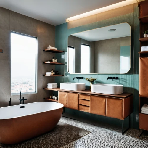 luxury bathroom,modern minimalist bathroom,bathroom cabinet,bathroom,search interior solutions,washbasin,shower bar,bathtub,laundry room,interior modern design,bathroom sink,contemporary decor,plumbing fitting,tub,tile kitchen,modern decor,cabinetry,beauty room,bathtub accessory,interior design,Photography,General,Realistic