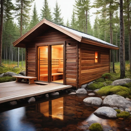 wooden sauna,small cabin,log cabin,log home,sauna,wooden hut,inverted cottage,cabin,the cabin in the mountains,wooden house,timber house,wood doghouse,outhouse,floating huts,summer cottage,garden shed,summer house,shed,lodging,prefabricated buildings,Conceptual Art,Daily,Daily 34