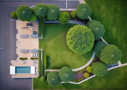golf lawn,green lawn,aerial view umbrella,turf roof,roof landscape,overhead shot,lawn,from above,view from above,cut the lawn,lawn game,suburban,aerial landscape,aerial shot,grass roof,house roofs,landscaping,suburbs,golf course background,drone shot,Photography,General,Realistic