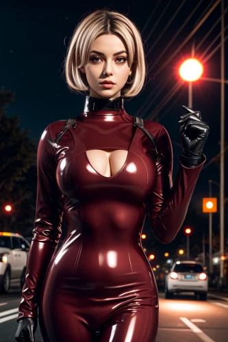 latex clothing,latex,retro woman,pvc,harley,harley quinn,cosplay image,red,bodysuit,gain,retro women,rubber doll,maroon,see-through clothing,retro girl,ammo,1,action-adventure game,game character,her