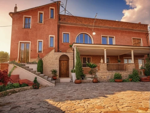 roman villa,traditional house,tuscan,apulia,beautiful home,country house,private house,villa,ancient roman architecture,provencal life,ancient house,terracotta tiles,sicilian cuisine,holiday villa,exterior decoration,house with caryatids,home landscape,piazza,frascati,buildings italy,Photography,General,Realistic