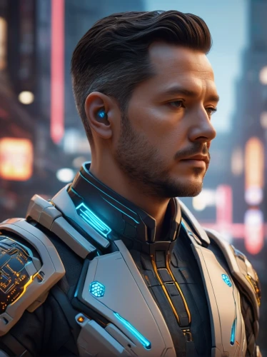 star-lord peter jason quill,nova,cable,cyborg,male character,headset profile,cg artwork,semi-profile,shepard,leo,tony stark,omega,goatee,airpod,male elf,airpods,development icon,daddy,power icon,robot icon,Photography,General,Sci-Fi