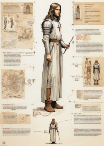 biblical narrative characters,knight armor,middle ages,germanic tribes,joan of arc,costume design,heavy armour,the middle ages,scabbard,massively multiplayer online role-playing game,templar,king arthur,thracian,protective clothing,east-european shepherd,alaunt,heroic fantasy,breastplate,female warrior,medieval,Unique,Design,Infographics