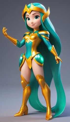 3d model,3d figure,3d rendered,goddess of justice,mermaid vectors,3d render,fantasia,elf,figurine,marina,crown render,3d modeling,figure of justice,sculpt,game figure,vax figure,star mother,merfolk,aqua,cassiopeia,Unique,3D,3D Character