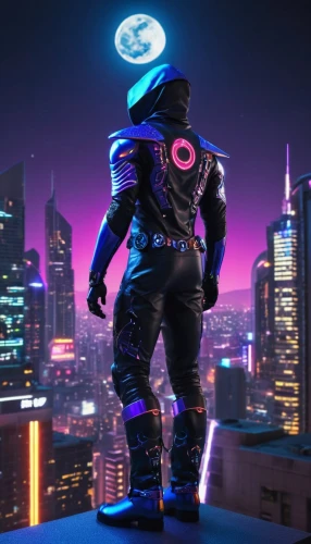 electro,indigo,nebula guardian,nova,cyberpunk,futuristic,manta,night administrator,digital compositing,manta - a,manta-a,sentinel,ultraviolet,mute,cinema 4d,atom,cg artwork,3d man,superhero background,sigma,Conceptual Art,Sci-Fi,Sci-Fi 26