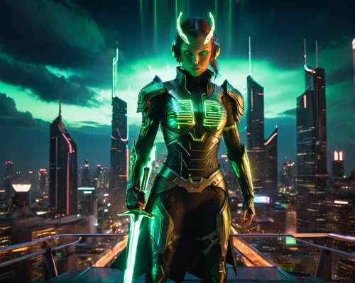 green goblin,loki,nova,electro,alien warrior,mantis,symetra,metropolis,karnak,excalibur,green aurora,kadala,emperor of space,pharaoh,patrol,nebula guardian,avatar,prophet,guardians of the galaxy,figure of justice,Illustration,Realistic Fantasy,Realistic Fantasy 02