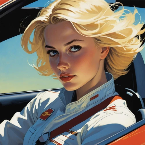 drive,retro woman,retro women,retro girl,woman in the car,elle driver,girl in car,marilyn,dodge la femme,detail shot,edsel ranger,harley,opel captain,femme fatale,behind the wheel,passengers,blonde woman,retro pin up girl,driver,corvette,Conceptual Art,Fantasy,Fantasy 07