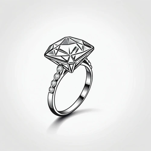 pre-engagement ring,diamond ring,engagement ring,wedding ring,faceted diamond,ring with ornament,ring jewelry,diamond jewelry,engagement rings,cubic zirconia,diamond rings,extension ring,ring,nuerburg ring,wedding band,circular ring,solo ring,titanium ring,gold diamond,wedding rings,Illustration,Black and White,Black and White 04