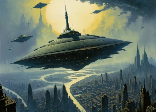sci fiction illustration,airships,sci fi,science fiction,alien ship,sci-fi,sci - fi,airship,futuristic landscape,science-fiction,space ships,star ship,space ship,ufo intercept,scifi,spaceships,starship,imperial,metropolis,voyager,Conceptual Art,Daily,Daily 09