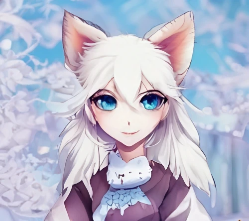 arctic fox,kitsune,child fox,cute fox,heterochromia,fennec,white cat,whitey,winterblueher,cat with blue eyes,adorable fox,little fox,white rose snow queen,winter background,snowflake background,snowball,fuki,alice,fox,transparent background